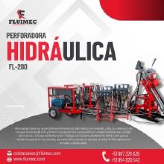 Perforadora FL-200 - Alcance BQ-150 MT